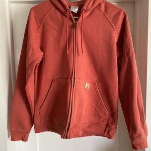 Carhartt zip hoodie, size small
